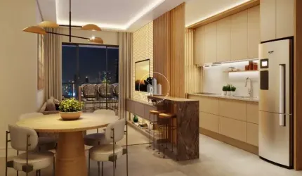 Apartamento 2 Quartos com 1 Suíte e 80m² - Kobrasol