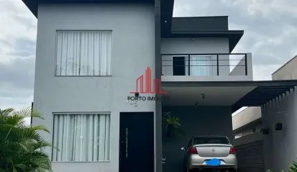 Sobrado Semi-mobiliado, à Venda no Condomínio Solaris Residencial e Resort - Boi