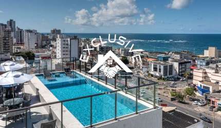Studio à venda em Salvador-BA na Pituba: 1 quarto, 1 sala, 1 banheiro, 1 vaga de garagem, 25m² de área.