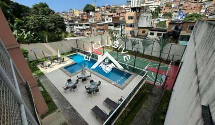 Apartamento à venda em Salvador-BA, Parque Bela Vista: 2 quartos, 1 suíte, 1 sala, 2 banheiros, 2 vagas de garagem!