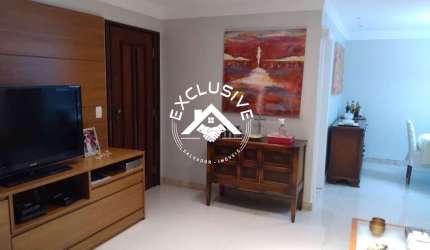 Apartamento de Luxo à Venda em Salvador-BA, 3 Quartos, 1 Suite, 2 Banheiros, 2 Vagas de Garagem, 134,28m² no Candeal.