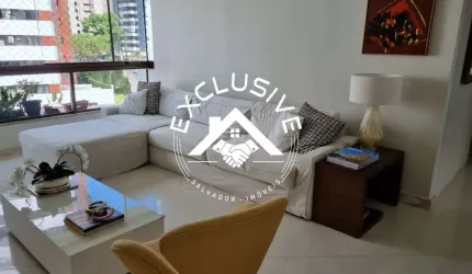 Apartamento com 4 quartos à venda na Rua Monsenhor Eugênio Veiga, Itaigara, Salvador, 132 m2 por R$ 1.300.000