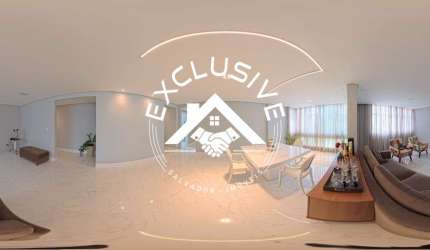 Apartamento de Luxo na Pituba: 4 Quartos, 3 Suítes, 2 Salas, 4 Banheiros, 2 Vagas de Garagem, 160m² - Salvador-BA