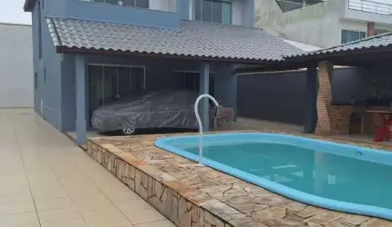 Excelente Casa de Alto Padrão Na Praia !!!