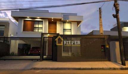 Linda Residência, pé direito duplo, moderna, à venda por R$ 2.000.000,00 - Aventureiro - Joinville/SC