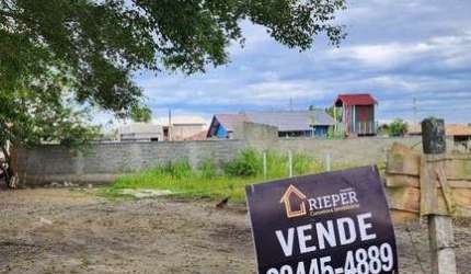 Terreno à venda, 370 m² por R$ 120.000,00 - Praia do Ervino - São Francisco do Sul/SC
