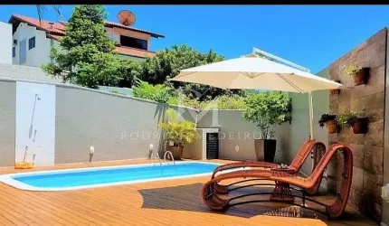 Casa Mobiliada, 4 Dormitórios (3 Suítes), Piscina - Ariribá/BC