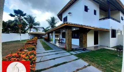 Casa em Condomínio para Venda em Lauro de Freitas, Vilas do Atlântico, 4 dormitórios, 4 suítes, 5 banheiros, 5 vagas