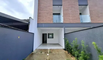 SOBRADO GEMINADO PARA VENDA NO IRIRIU COM 1 SUÍTE + 2 QUARTOS POR 519.000