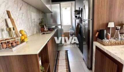 Apartamento com 2 dormitórios semi mobiliado à venda, 50 m² por R$ 450.000 - São Vicente - Itajaí/SC