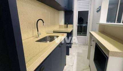 Apartamento com 2 dormitórios à venda, 59 m² por R$ 550.000 - Cordeiros - Itajaí/SC