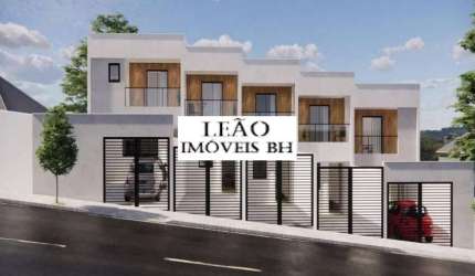 Casa com 2 quartos à venda na Rua Augusto Franco, São João Batista, Belo Horizonte, 68 m2 por R$ 399.000