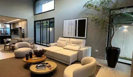 Casa em condomínio fechado com 3 quartos à venda na Avenida Antônio Borella, Jardim São Domingos, Marília por R$ 1.350.000