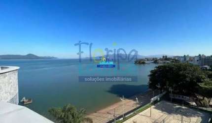 COBERTURA COM 4 SUÍTES VISTA MAR  EM COQUEIROS COM 3 VAGAS E 1 NÁUTICA - COQ4CO2705