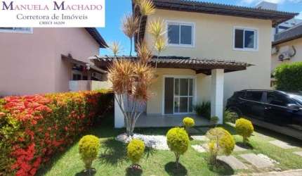 Casa em condomínio fechado com 3 quartos à venda na Rua Camuripeba, 1, Piatã, Salvador por R$ 990.000