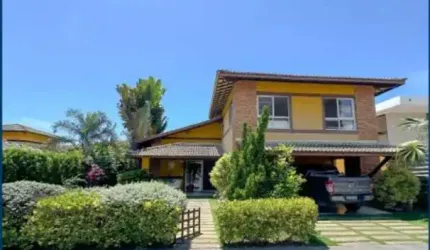 Casa em condomínio fechado com 4 quartos à venda na Alameda Praia de Guarita, 1, Stella Maris, Salvador por R$ 2.300.000