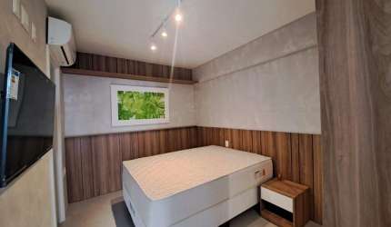 Apartamento Mobiliado para Locação em Salvador, Caminho das Árvores, 1 dormitório, 1 banheiro, 1 vaga