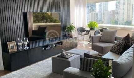 Apartamento venda ou locação com 2 suítes, 3 vagas no Brooklin Paulista.