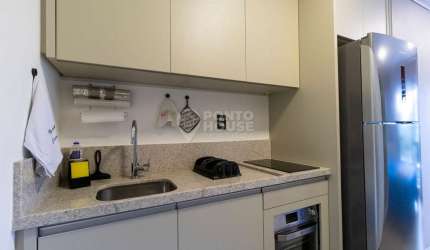 Flat para locação no Campo Belo de 24m², 1 dormitório e 1 banheiro