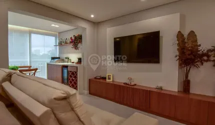 Apartamento semi mobiliado à venda no bairro São Judas de 3 dormitórios e 1 vaga