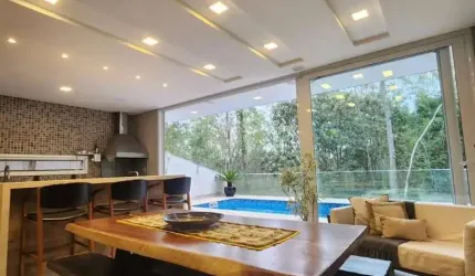 Casa em Condomínio para Locação em Mogi das Cruzes, Cézar de Souza, 3 dormitórios, 3 suítes, 2 banheiros, 2 vagas