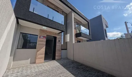 Sobrados novos com 3 suítes e excelente padrão de acabamento