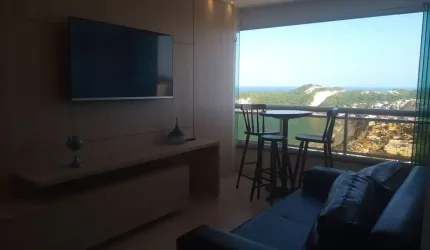 Apto a venda direta no Ed BLUE OCEAN, 25°andar Frente mar de Ponta Negra
