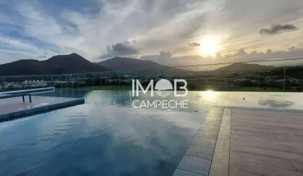 Studio mobiliado no OKA Floripa - Campeche - Florianópolis/SC