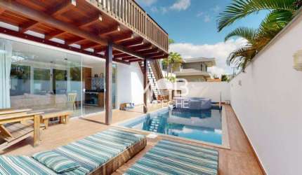 Casa 4 Suítes em Condomínio Fechado Frente Mar  - Florianópolis SC