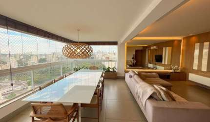 Park Design - Apartamento com 3 suítes e vista definitiva no Setor Oeste Apartamento com 3 Quarto(s) e 5 banheiro(s) à Venda, 124 por R$ 1.450.000 no setor Setor Oeste ST15200