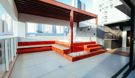 Metropolitan Sidney - RENDA AIRBNB COM HIDRO Apartamento com 2 Quarto(s) e 3 banheiro(s) à Venda, 164 por R$ 1.370.000 no setor Jardim Goiás AX20425
