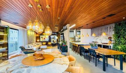Apartamento mobiliado e decorado no Lumina Marista Apartamento com 4 Quarto(s) e 6 banheiro(s) à Venda, 224 por R$ 2.790.000 no setor Setor Marista ST22629