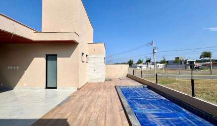 CASA TÉRREA JARDINS CAPRI Casa em Condomínio com 4 Quarto(s) e 4 banheiro(s) à Venda, 220 por R$ 1.790.000 no setor Jardins Capri FL24777