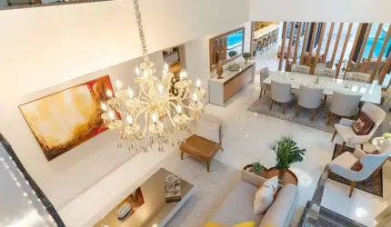 Sobrado Jardins Madri Sobrado com 5 Quarto(s) e 7 banheiro(s) à Venda, 351 por R$ 3.390.000 no setor Jardins Madri AU25420