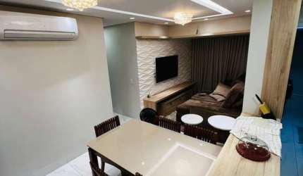 Lindo AP de  3Q c/ suite, Rico em móveis planejados. Apartamento com 3 Quarto(s) e 2 banheiro(s) à Venda, 82 por R$ 430.000 no setor Parque Industrial Paulista TA25439