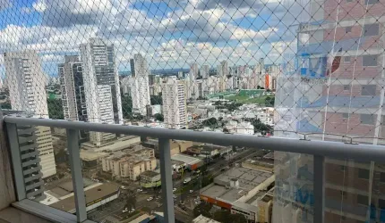 Lux Bueno Flat mobiliado andar alto vista definitiva nascente Apartamento com 1 Quarto(s) e 1 banheiro(s) à Venda, 39 por R$ 542.000 no setor Setor Bueno AD26209