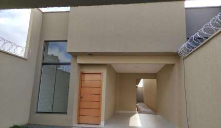 CASA 3 QT0S 1 SUITE PONTO P AR CONDICIONADO Casa de Rua com 3 Quarto(s) e 2 banheiro(s) à Venda, 117.69 por R$ 400.000 no setor Setor Garavelo Residencial Park IN26365
