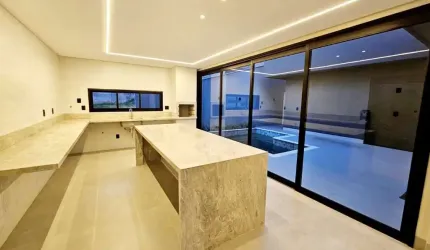 CASA JARDINS BOLONHA Casa em Condomínio com 4 Quarto(s) e 6 banheiro(s) à Venda, 230 por R$ 1.800.000 no setor Jardins Bolonha VN26470