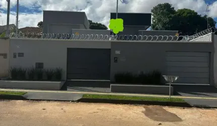 Casa Premium Parque das Nações Aparecida de Goiânia Casa de Rua com 3 Quarto(s) e 2 banheiro(s) à Venda, 115 por R$ 400.000 no setor Parque das Nações VN26975