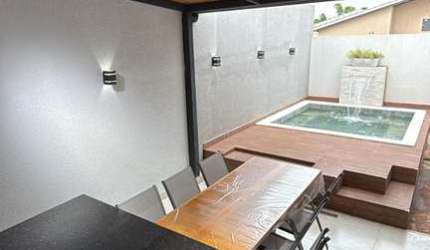 Oportunidade! Casa em condomínio não geminada com área de lazer completa em Senador Canedo Casa em Condomínio com 3 Quarto(s) e 2 banheiro(s) à Venda, 105 por R$ 445.000 no setor Sítios Vale das Brisa