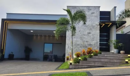 Casa Térrea Condomínio Jardins Bolonha Casa em Condomínio com 3 Quarto(s) e 2 banheiro(s) à Venda, 153 por R$ 1.180.000 no setor Jardins Bolonha TA27306