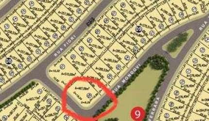 Ágio JARDINS PARMA - LOTE DE ESQUINA FRENTE PARA PRAÇA DIVERSÃO Lote à Venda, 467.09 por R$ 397.026,5 no setor Jardins Parma ST14544