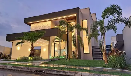 Sobrado Em Condomínio Portal Do Sol Golf Garden Casa em Condomínio com 4 Quarto(s) e 5 banheiro(s) à Venda, 270 por R$ 2.350.000 no setor Residencial Goiânia Golfe Clube IN27445