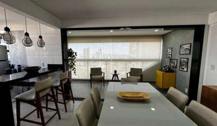 APARTAMENTO MOBILIADO 3 SUÍTES - SETOR BUENO Apartamento com 3 Quarto(s) e 3 banheiro(s) à Venda, 100 por R$ 990.000 no setor Setor Bueno ST27411