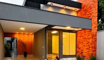 Casa Térrea 3 quartos com suite alto padrão. Casa de Rua com 3 Quarto(s) e 2 banheiro(s) à Venda, 133 por R$ 650.000 no setor Vila Oliveira IN27894