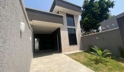 Casa à venda 3 quartos (1 suíte), 2 banheiros, 2 vagas, 94 m² por R$ 380.000,00 - Jardim Cristalino, Aparecida de Goiânia. Casa de Rua com 3 Quarto(s) e 2 banheiro(s) à Venda, 94.63 por R$ 380.000 no 