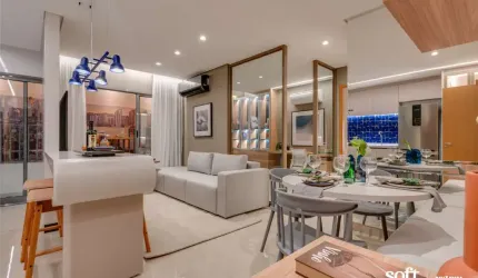 Ágio Soft Pedro Ludovico Apartamento com 2 Quarto(s) e 3 banheiro(s) à Venda, 75 por R$ 710.000 no setor Setor Pedro Ludovico AD27053