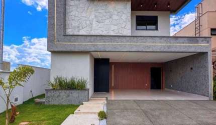Sobrado no Condomínio Jardins Capri Sobrado com 4 Quarto(s) e 5 banheiro(s) à Venda, 213 por R$ 1.500.000 no setor Jardins Capri SL28231