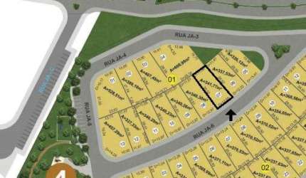 Ágio ágio Jardins Amsterdã Lote à Venda, 341.77 por R$ 717.000 no setor Loteamento Portal do Sol II AX21554