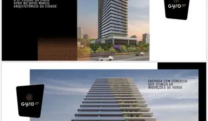 Ágio Gyro Cidade Opus Apartamento com 1 Quarto(s) e 2 banheiro(s) à Venda, 45 por R$ 675.000 no setor Setor Bueno AD28475